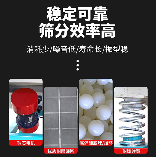 震動(dòng)直線篩優(yōu)勢(shì)
