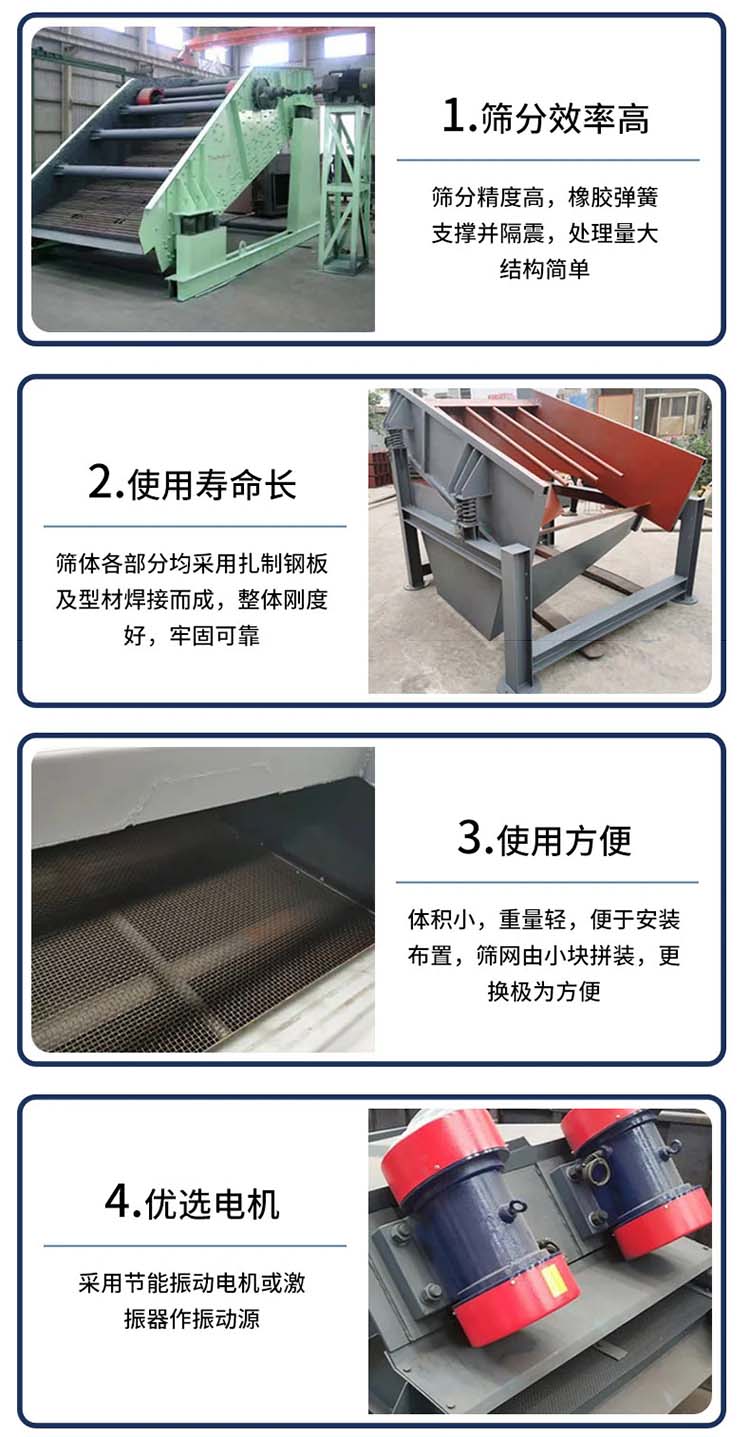 復(fù)頻式振動篩優(yōu)勢