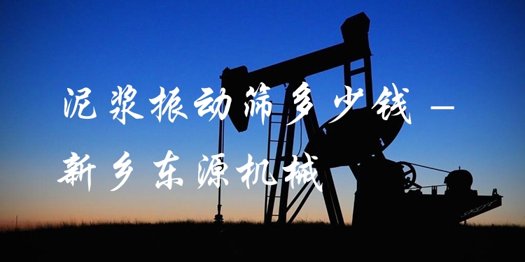 泥漿振動(dòng)篩多少錢 - 新鄉(xiāng)東源機(jī)械