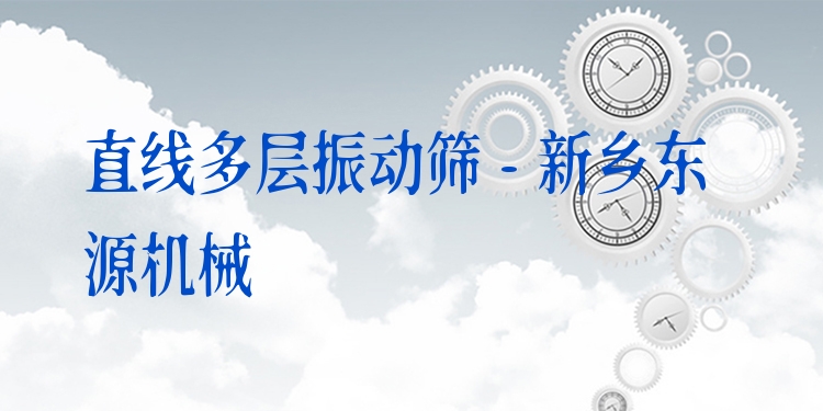 直線多層振動篩 - 新鄉(xiāng)東源機(jī)械