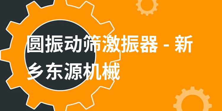 圓振動篩激振器 - 新鄉(xiāng)東源機械