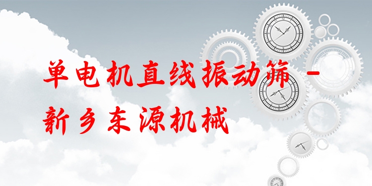 單電機直線振動篩 - 新鄉(xiāng)東源機械