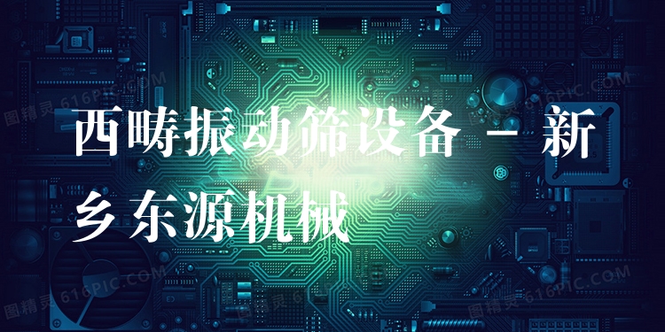 西疇振動(dòng)篩設(shè)備 - 新鄉(xiāng)東源機(jī)械