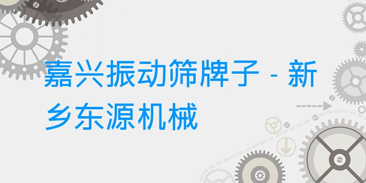 嘉興振動篩牌子 - 新鄉(xiāng)東源機(jī)械