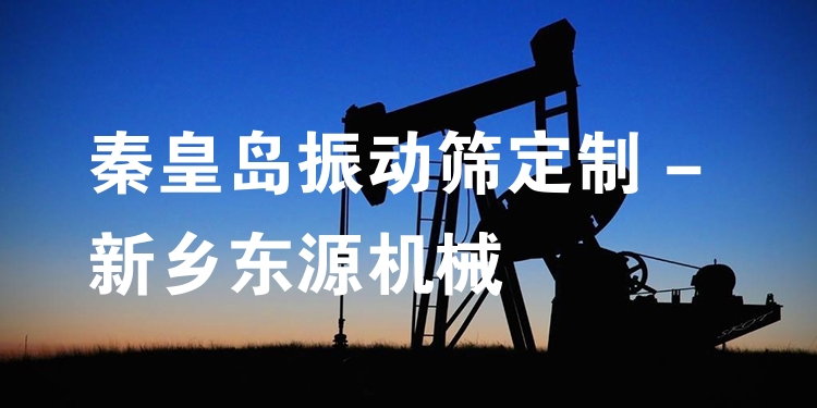 秦皇島振動(dòng)篩定制 - 新鄉(xiāng)東源機(jī)械
