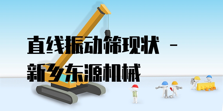 直線振動篩現(xiàn)狀 - 新鄉(xiāng)東源機(jī)械