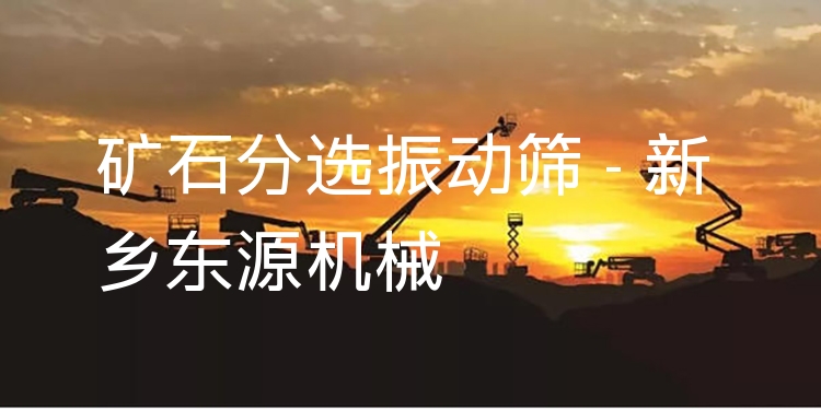 礦石分選振動(dòng)篩 - 新鄉(xiāng)東源機(jī)械