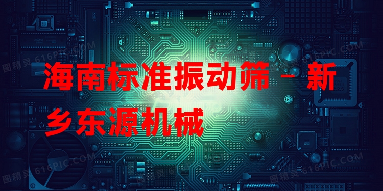 海南標(biāo)準(zhǔn)振動(dòng)篩 - 新鄉(xiāng)東源機(jī)械