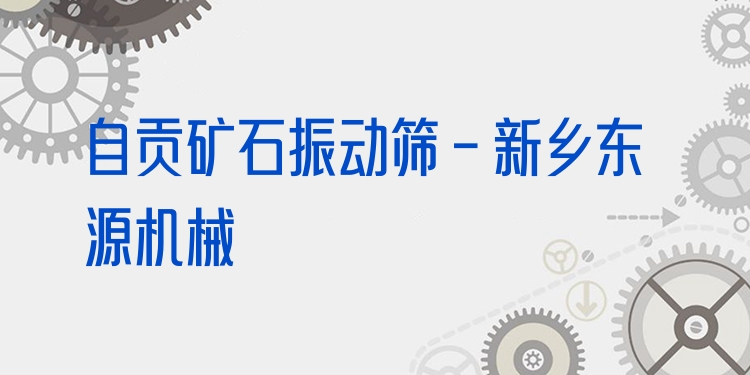 自貢礦石振動篩 - 新鄉(xiāng)東源機械