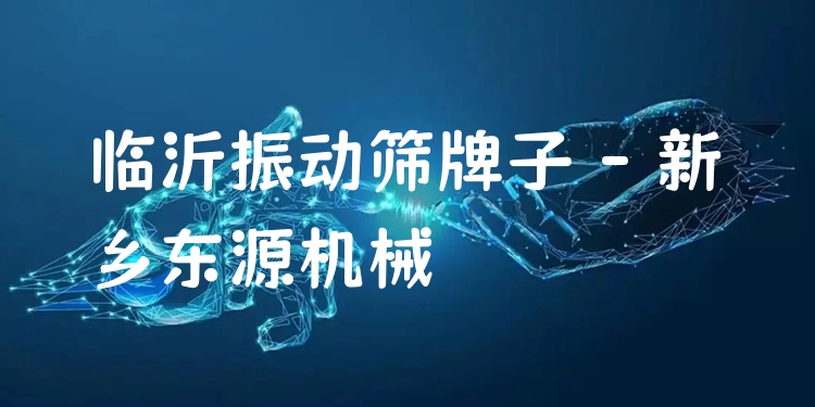 臨沂振動(dòng)篩牌子 - 新鄉(xiāng)東源機(jī)械