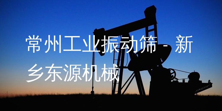 常州工業(yè)振動(dòng)篩 - 新鄉(xiāng)東源機(jī)械