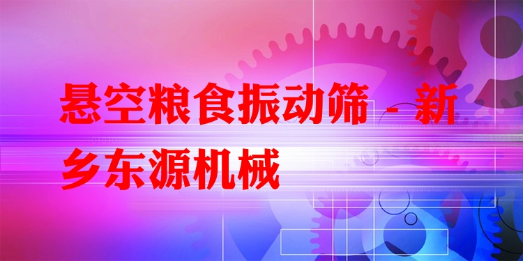 懸空糧食振動(dòng)篩 - 新鄉(xiāng)東源機(jī)械