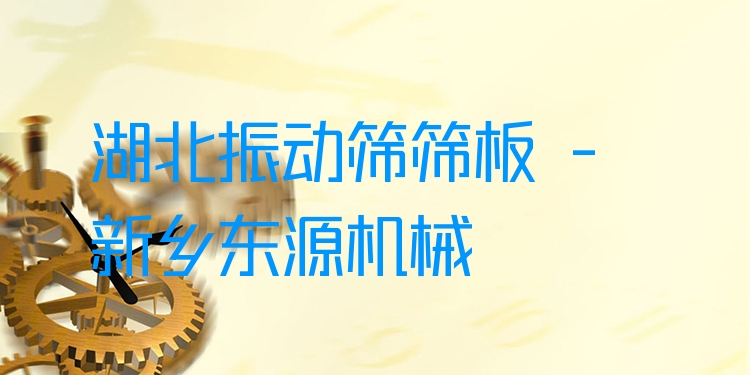 湖北振動(dòng)篩篩板 - 新鄉(xiāng)東源機(jī)械