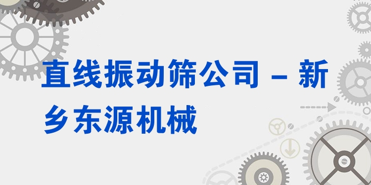 直線振動篩公司 - 新鄉(xiāng)東源機械