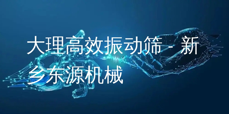 大理***振動篩 - 新鄉(xiāng)東源機(jī)械