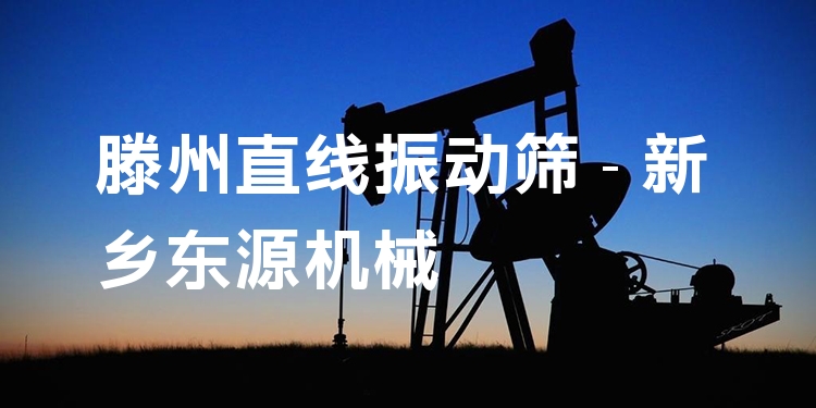 滕州直線振動篩 - 新鄉(xiāng)東源機械