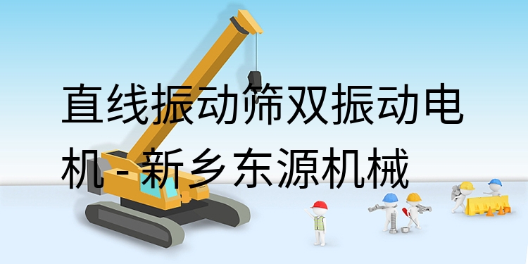 直線振動篩雙振動電機 - 新鄉(xiāng)東源機械
