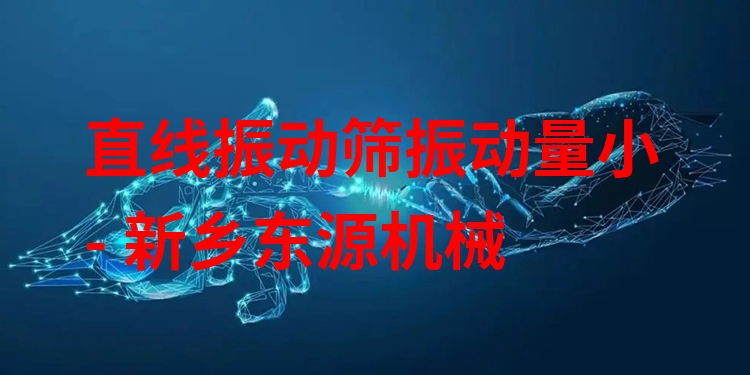直線振動篩振動量小 - 新鄉(xiāng)東源機械