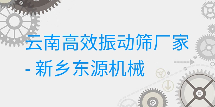 云南***振動篩廠家 - 新鄉(xiāng)東源機械
