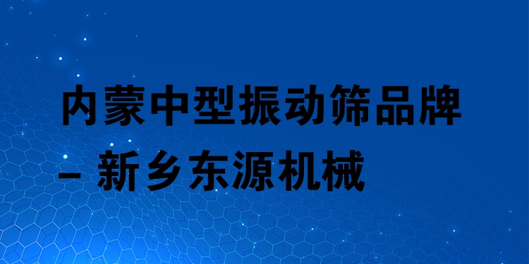 內(nèi)蒙中型振動(dòng)篩品牌 - 新鄉(xiāng)東源機(jī)械