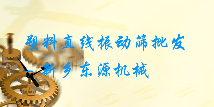 塑料直線振動(dòng)篩批發(fā) - 新鄉(xiāng)東源機(jī)械