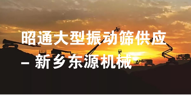昭通大型振動(dòng)篩供應(yīng) - 新鄉(xiāng)東源機(jī)械