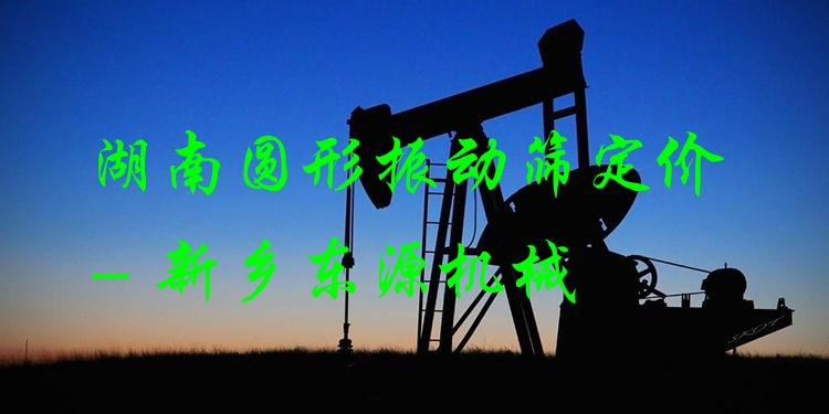 湖南圓形振動篩定價 - 新鄉(xiāng)東源機械