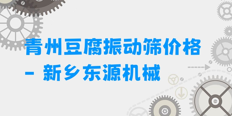 青州豆腐振動(dòng)篩價(jià)格 - 新鄉(xiāng)東源機(jī)械