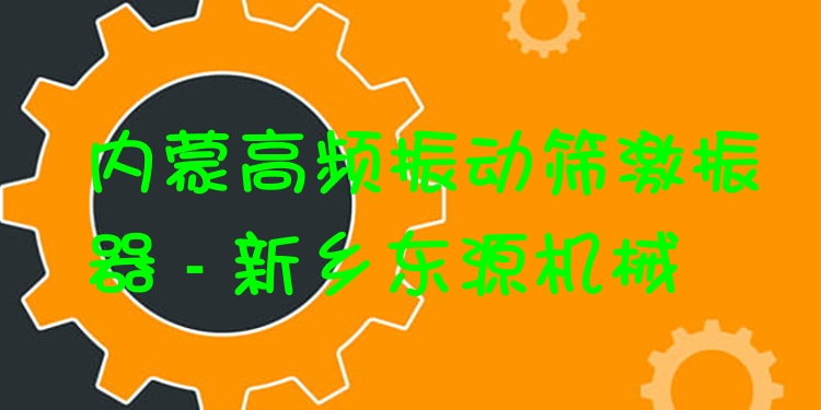 內(nèi)蒙高頻振動篩激振器 - 新鄉(xiāng)東源機械