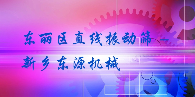 東麗區(qū)直線振動(dòng)篩 - 新鄉(xiāng)東源機(jī)械