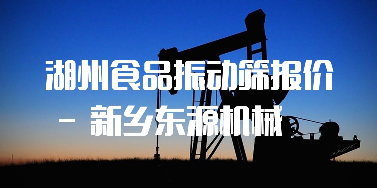 湖州食品振動(dòng)篩報(bào)價(jià) - 新鄉(xiāng)東源機(jī)械