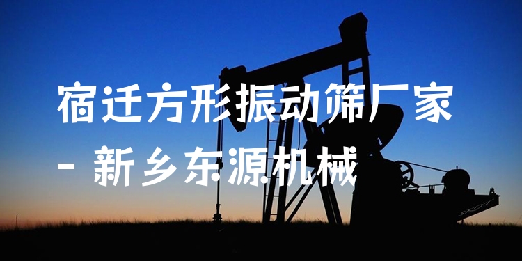宿遷方形振動(dòng)篩廠家 - 新鄉(xiāng)東源機(jī)械