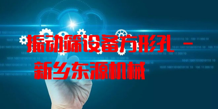 振動篩設(shè)備方形孔 - 新鄉(xiāng)東源機械
