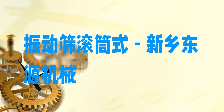 振動篩滾筒式 - 新鄉(xiāng)東源機械