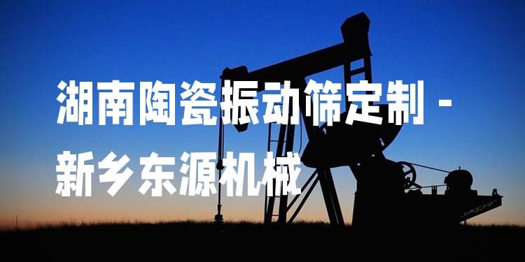 湖南陶瓷振動篩定制 - 新鄉(xiāng)東源機(jī)械