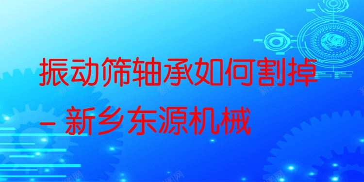 振動(dòng)篩軸承如何割掉 - 新鄉(xiāng)東源機(jī)械