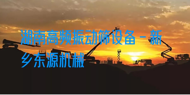 湖南高頻振動(dòng)篩設(shè)備 - 新鄉(xiāng)東源機(jī)械